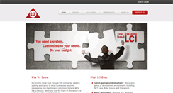 Desktop Screenshot of lci-online.com
